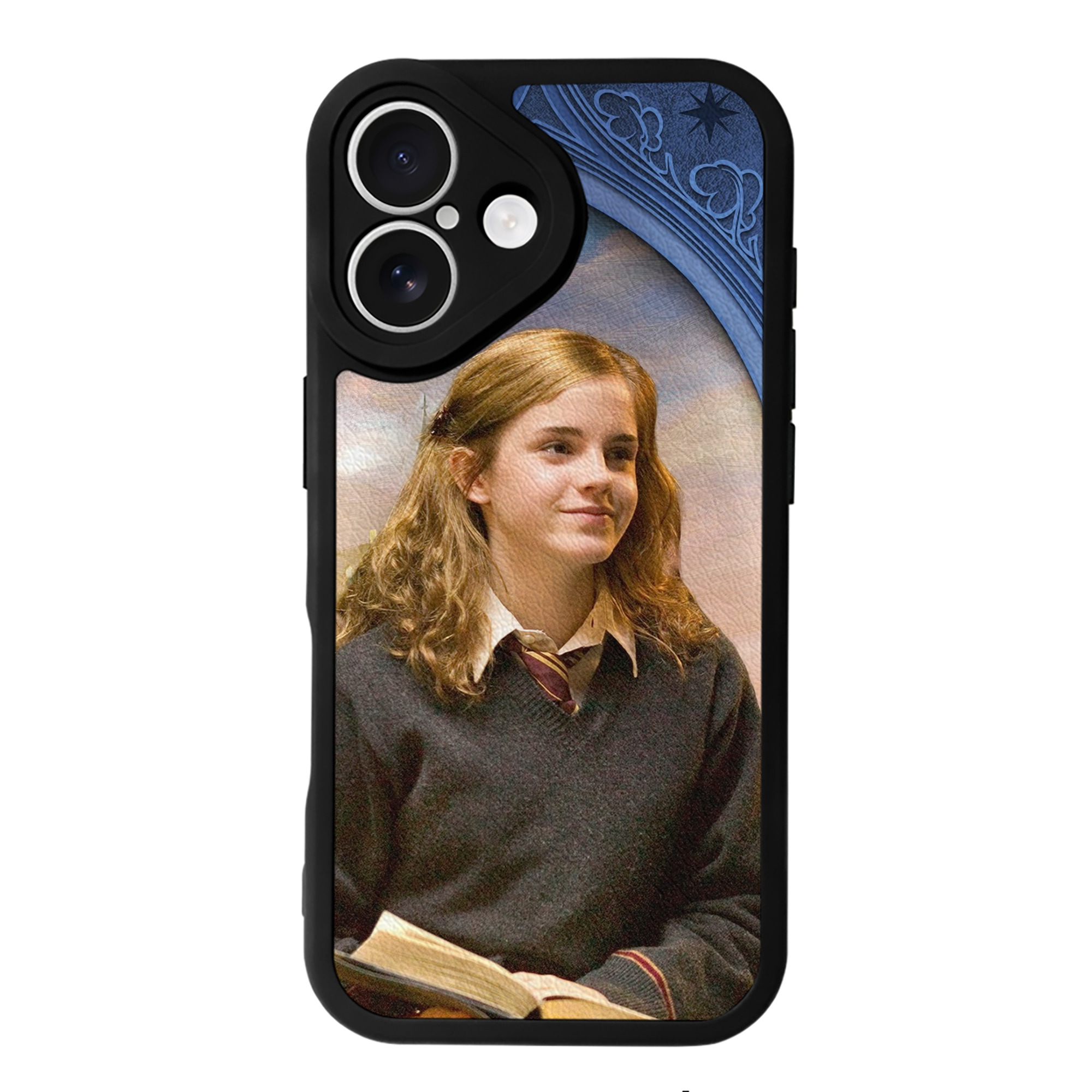 （画像用） Harry Potter ハリー・ポッターシリーズ 【iPhone 16シリーズ対応】シリコンスマホケース（レザー調） 材質：シリコン